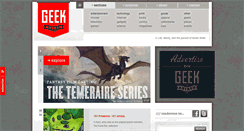 Desktop Screenshot of geekanthem.com